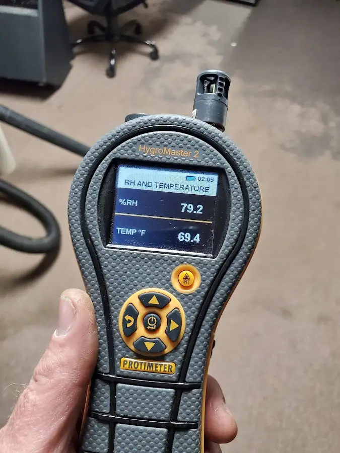 Moisture meter humidity assessment for Fire & Smoke Damage Restoration in Shady Hollow